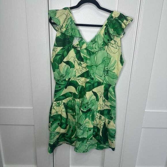 HT 360 Collective Large green dress *no belt (v1) - Picture 2 of 7